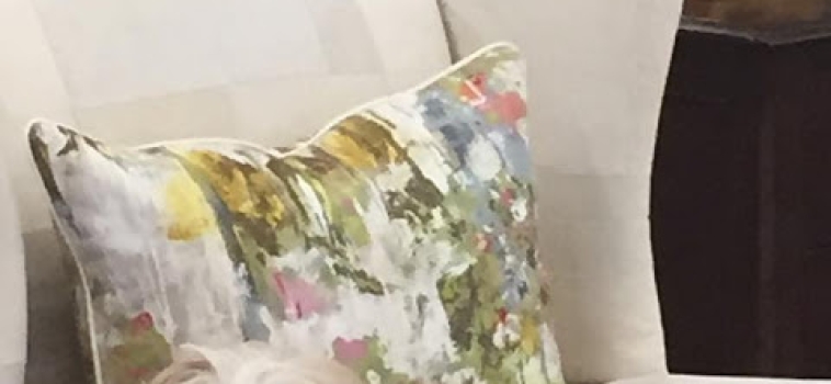 New Custom Hand Painted Silk Pillows